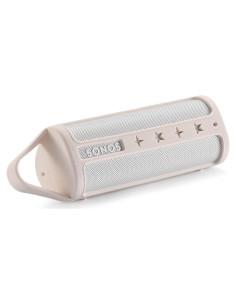 Funda de silicona MegaDive para altavoz Sonos Roam 2 - Blanco Roto