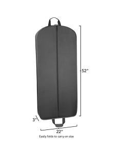 Bolsa de Viaje Deluxe WallyBags 132 cm Negra para Prendas 2
