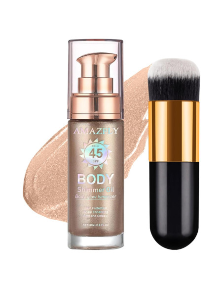 Aceite Corporal Brillante LemonSac SPF 45 Hidratante 132g