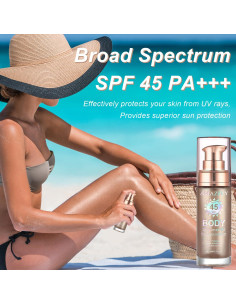 Aceite Corporal Brillante LemonSac SPF 45 Hidratante 132g 2