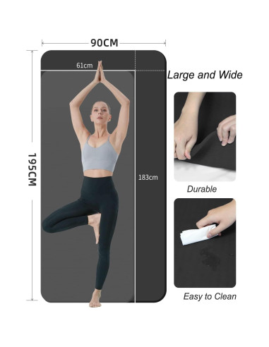 Alfombrilla de Yoga RYTMAT 194.6x90cm Antideslizante 10mm