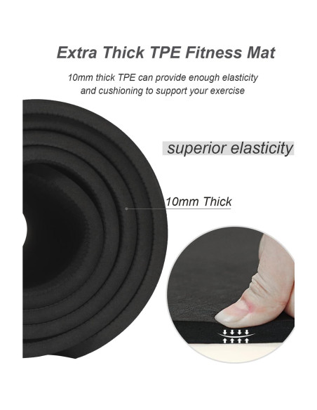 Alfombrilla de Yoga RYTMAT 194.6x90cm Antideslizante 10mm