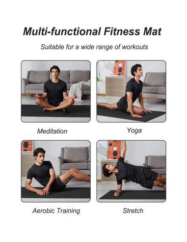 Alfombrilla de Yoga RYTMAT 194.6x90cm Antideslizante 10mm