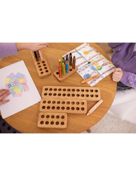 Organizador de Lápices de Madera Stabilo Woody para 10 Lápices