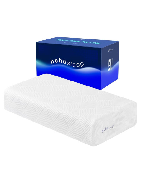 Cojín Cubo Viscoelástico Huhu Sleep 61x36cm Refrigerante