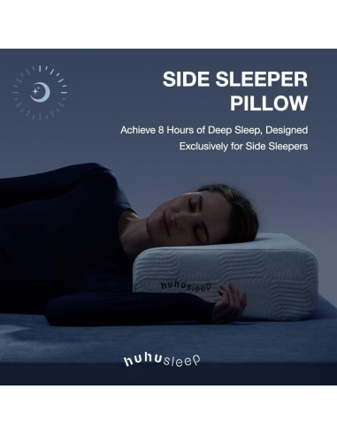 Cojín Cubo Viscoelástico Huhu Sleep 61x36cm Refrigerante