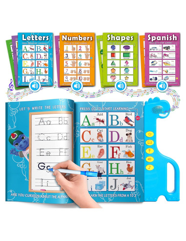 Libro Electrónico Interactivo Curioso 2 Aprender ABC 0.52 kg