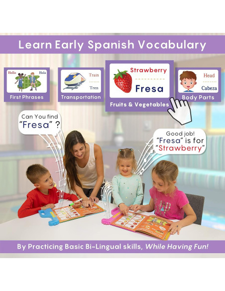 Libro Electrónico Interactivo Curioso 2 Aprender ABC 0.52 kg