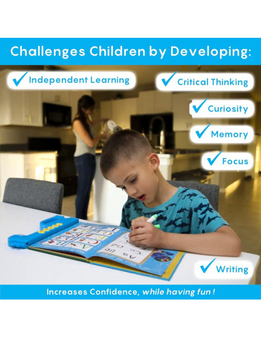 Libro Electrónico Interactivo Curioso 2 Aprender ABC 0.52 kg