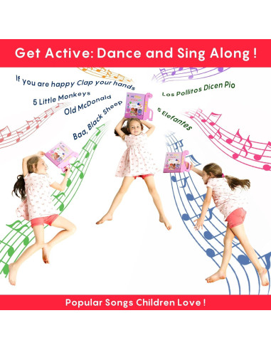 Libro Electrónico Interactivo Curioso 2 Aprender ABC 0.52 kg