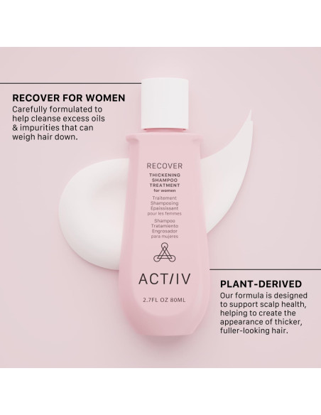 Champú Engrosante ACTIIV para Mujeres 79.83 ml - Vegano