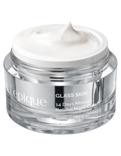 Crema Nocturna Antienvejecimiento Ecoment 48g - Retinol, Colágeno, Ácido Hialurónico