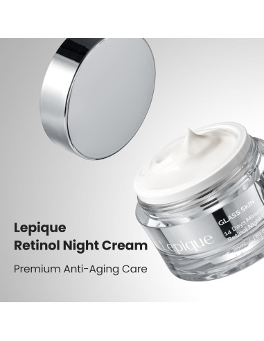 Crema Nocturna Antienvejecimiento Ecoment 48g - Retinol, Colágeno, Ácido Hialurónico
