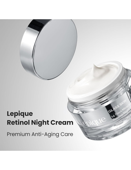 Crema Nocturna Antienvejecimiento Ecoment 48g - Retinol, Colágeno, Ácido Hialurónico