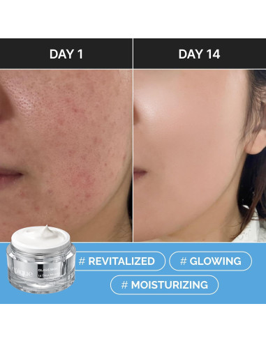 Crema Nocturna Antienvejecimiento Ecoment 48g - Retinol, Colágeno, Ácido Hialurónico