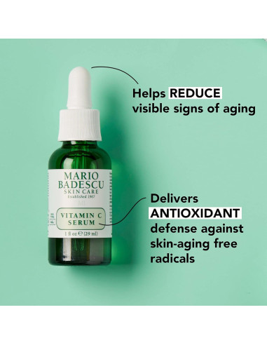 Suero de Vitamina C Mario Badescu 29.57 ml Anti-Envejecimiento