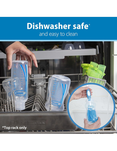 Biberón Dr. Brown's Anti-Cólico Opciones+ Cuello Ancho 150 mL