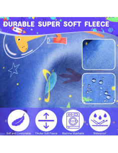 Cama de avión portátil para niños CozyBonder 76x43.5 cm 2