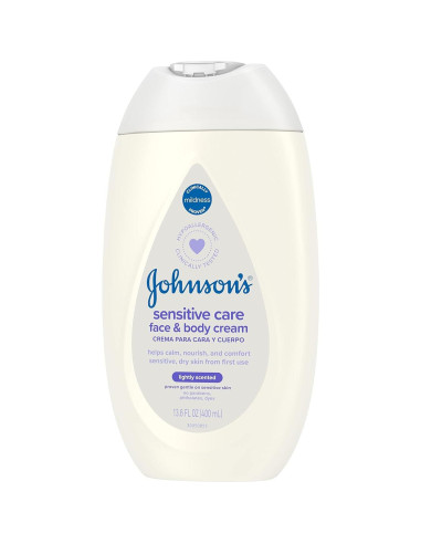 Crema Hidratante Diaria Johnson's Baby 402 ml Hipoalergénica