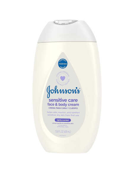 Crema Hidratante Diaria Johnson's Baby 402 ml Hipoalergénica