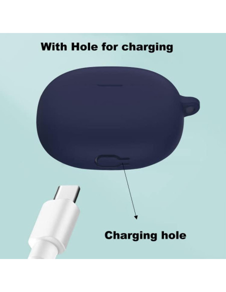 Funda de Silicona SMAATE para Auriculares Anker Liberty 4 NC