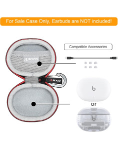 Funda RLSOCO para Auriculares Beats Studio Buds - Negro 2