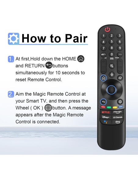 Control Remoto Mágico LG 2019-2024 con Voz y Puntero