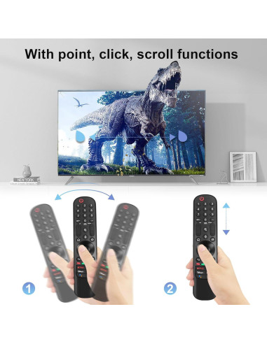 Control Remoto Mágico LG 2019-2024 con Voz y Puntero