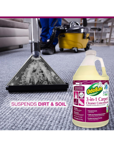 OdoBan Limpiador de Alfombras 3-en-1 y Removedor de Manchas 3.78L