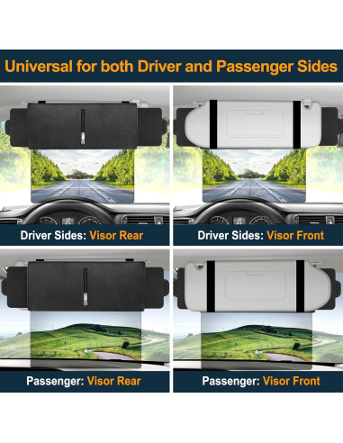 Visera Solar Polarizada Veharvim VH-SV02-1STM UV400 Ajustable