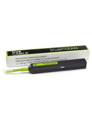 Limpiador de Punta de Fibra Óptica trueCABLE LC/MU 800 Limpiezas
