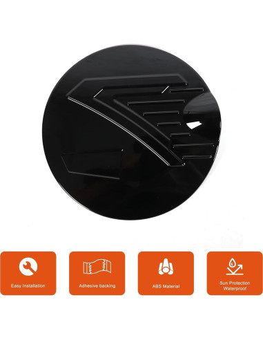 Cubierta de Tapón de Combustible Lcojicep para Toyota Tacoma 2024-2025 - ABS 3D