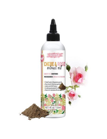 Aceite de Chebe y Rosa WOZUTUNT 118 ml - Crecimiento y Brillo