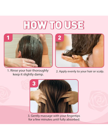 Aceite de Chebe y Rosa WOZUTUNT 118 ml - Crecimiento y Brillo