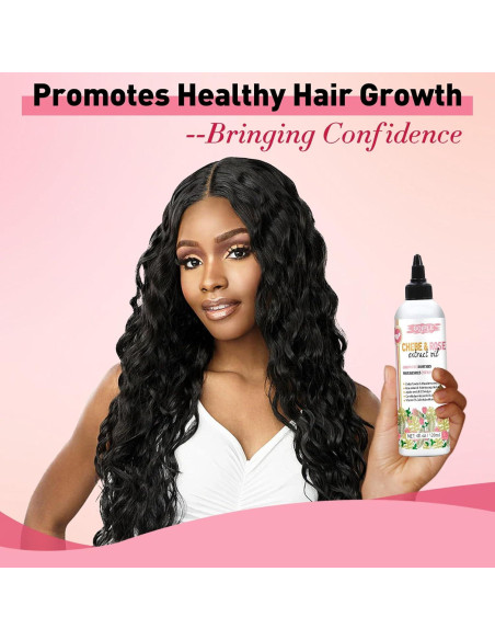 Aceite de Chebe y Rosa WOZUTUNT 118 ml - Crecimiento y Brillo