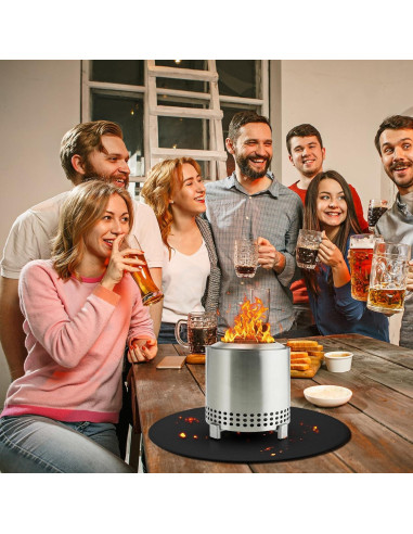 Mat Ignífugo Redondo GIESIOE 50.8 cm para Parrilla Mesa