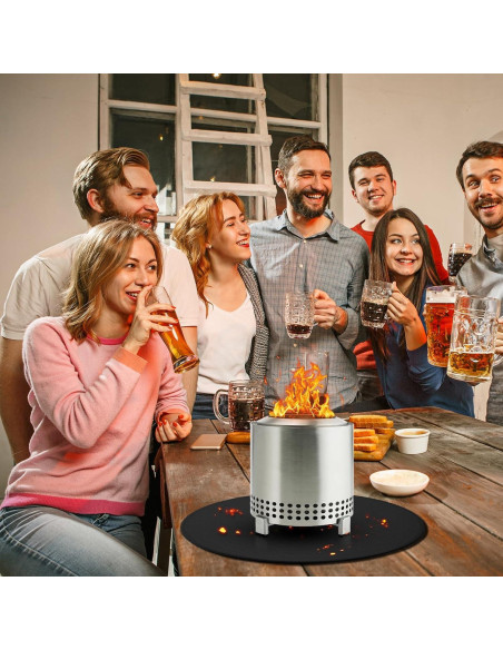 Mat Ignífugo Redondo GIESIOE 50.8 cm para Parrilla Mesa