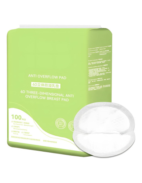 Almohadillas de Lactancia Desechables 100 Unidades Súper Absorbentes Almohadillas de Lactancia Desechables 100 Unidades Súper Absorbentes