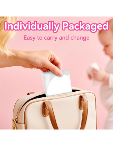 Almohadillas de Lactancia Desechables 100 Unidades Súper Absorbentes Almohadillas de Lactancia Desechables 100 Unidades Súper Absorbentes