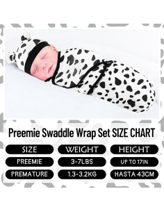 Manta Envolvente para Prematuros Buryeah con Sombrero 1.4-3.2 Kg 2