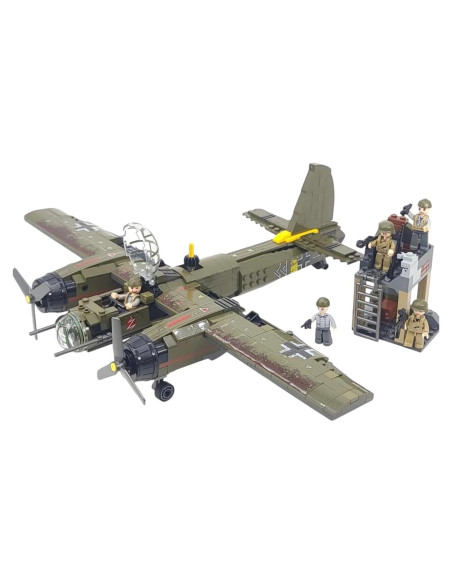 Bloques de Construcción Militar General Jim JU88 - 559 Piezas