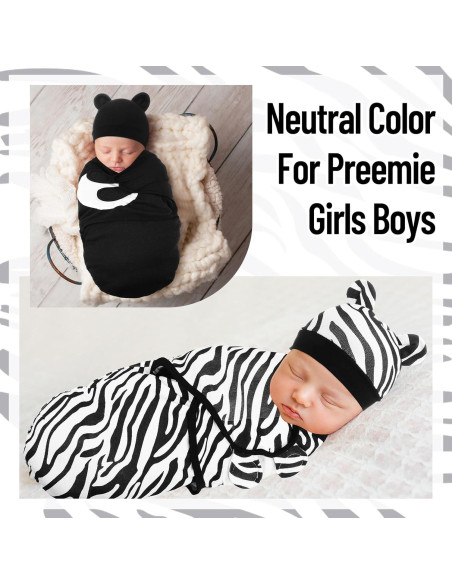 Manta Envolvente para Prematuros Buryeah con Sombrero 1.4-3.2 Kg