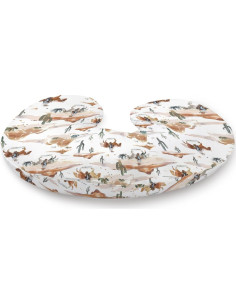Funda de Almohada de Lactancia KuphiL10C Acuarela Oeste 46x56cm 2