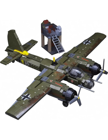 Bloques de Construcción Militar General Jim JU88 - 559 Piezas