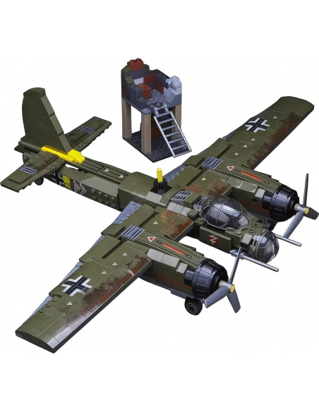 Bloques de Construcción Militar General Jim JU88 - 559 Piezas