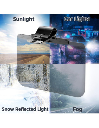 Extensor de Visera Solar Jawploy SD-2305 para SUV y MPV