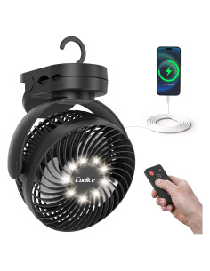 Ventilador de Camping Coolice YKLYFS01 12000mAh Control Remoto