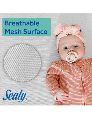 Colchón para cuna Sealy Baby OmniPedic DuoBreathe 132x71 cm