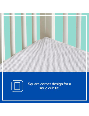 Colchón para cuna Sealy Baby OmniPedic DuoBreathe 132x71 cm