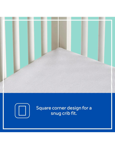 Colchón para cuna Sealy Baby OmniPedic DuoBreathe 132x71 cm